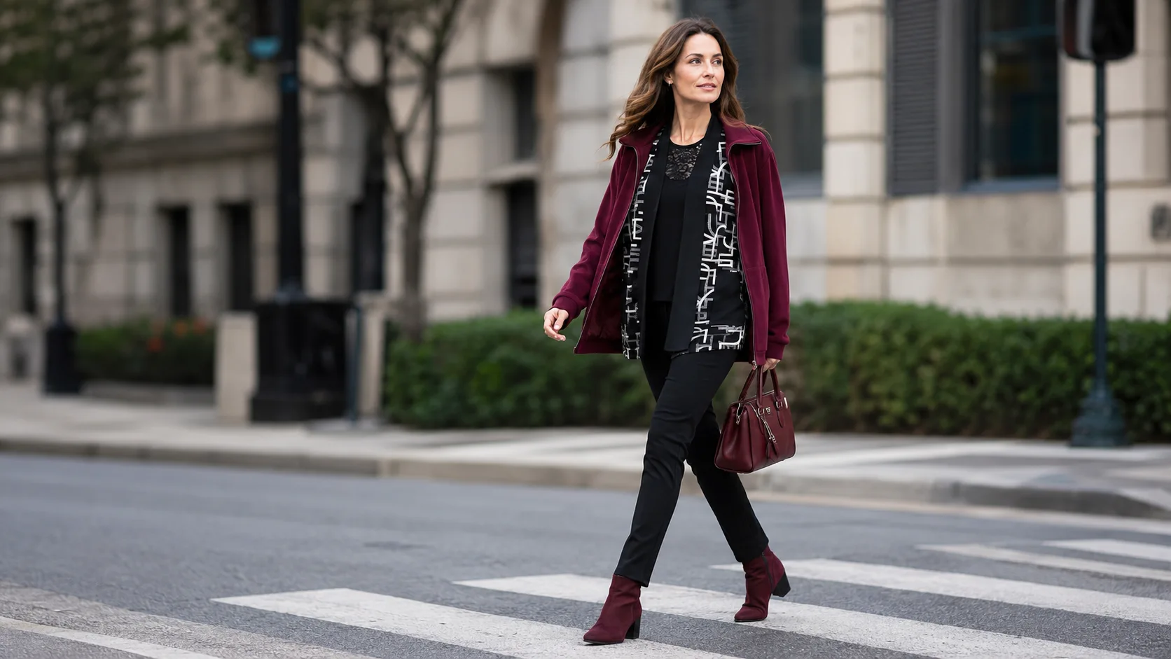 Crystal Fashions boutique-ready outerwear styled for the modern woman on the go